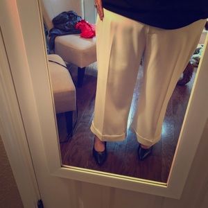 Jones New York Ankle Wide Leg Trousers Size 24